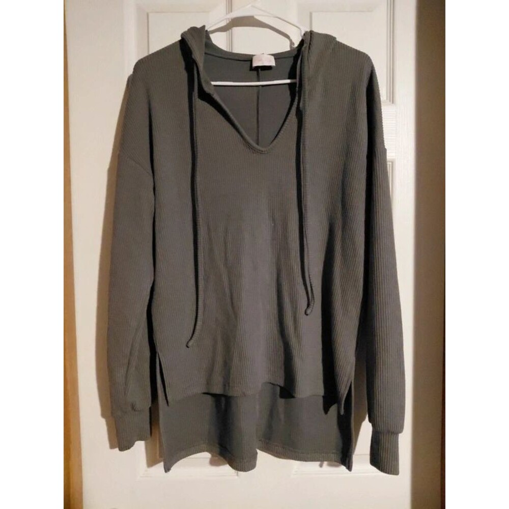 Pink Lily sweater Hoodie-S
